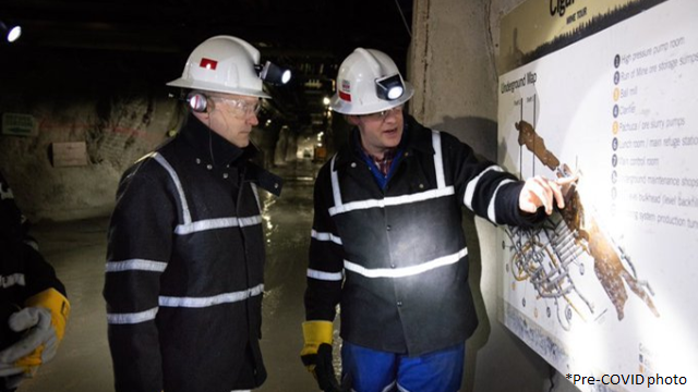 Hey 🇨🇦, it’s #NationalMiningWeek!

Just before the pandemic, I visited Cigar Lake SK, a major source of uranium that fuels non-emitting nuclear power around the 🌎.

Almost 50% of their workforce is Indigenous.

Mining is critical to our inclusive, low-emissions energy future.