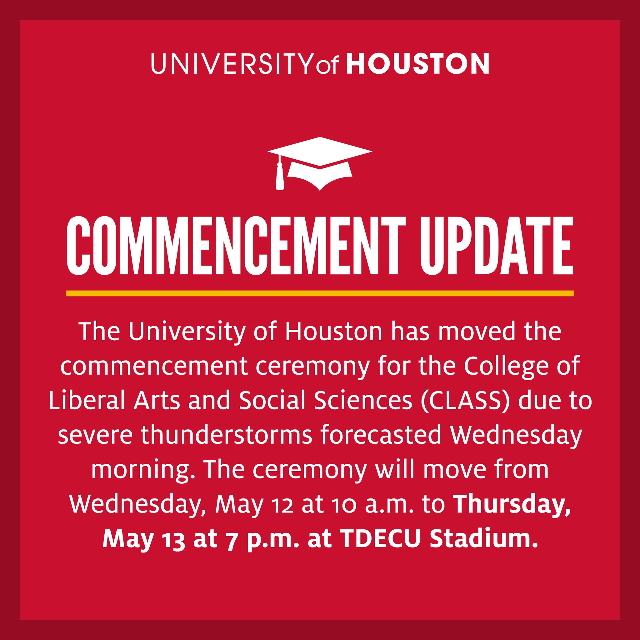 University Of Houston On Twitter Due To Severe Thunderstorms university-of-houston-on-twitter-due-to-severe-thunderstorms