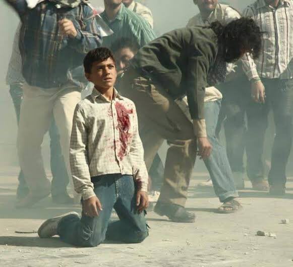 Bu çoçukların mutluluktan ağlaması gerekiyor acı ve korkudan değil!! #AksadaBaskınVar