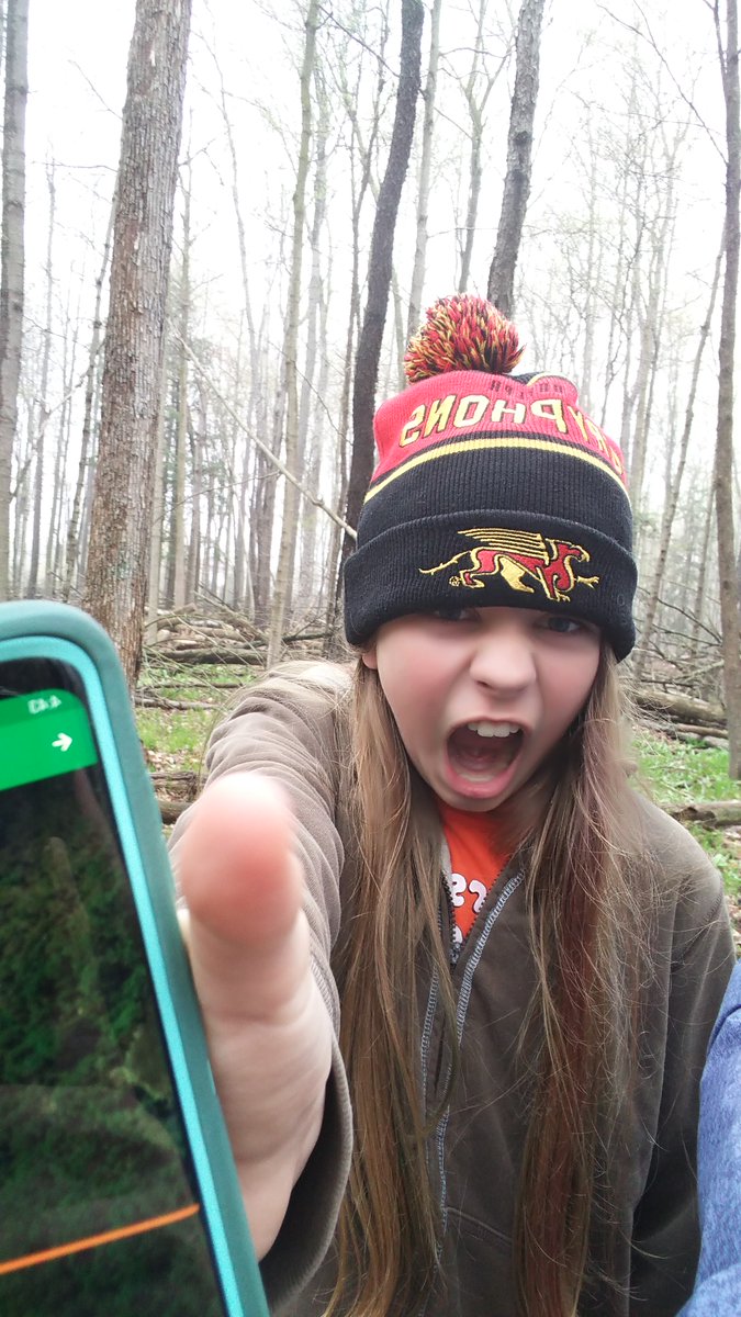 Guelph27th's tweet photo. 27th Guelph Scouts had a great time with the 3rd #Great8Challenge. We mapped routes online together. Added a challenge to find geocaches on their family hike. #ScoutingAtHome #ScoutsDoStuff #SurviveWithLes @scoutscanada https://t.co/qZFjJ27OMb