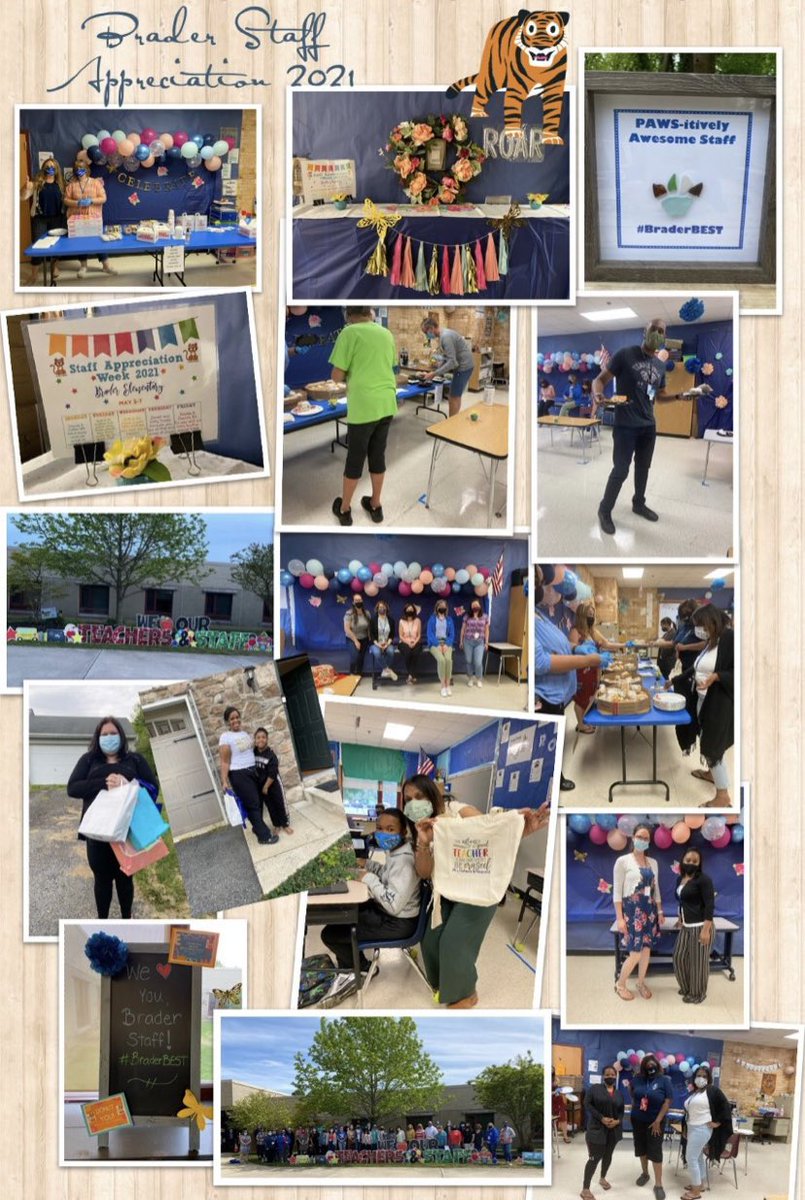 We are grateful to our students and families, the PTT, the Brader Best Committee and the Brader Office Staff for helping to make Staff Appreciation Week 2021 so special for our teachers and staff ❤️ <a href="/ChristinaK12/">Christina School District</a>