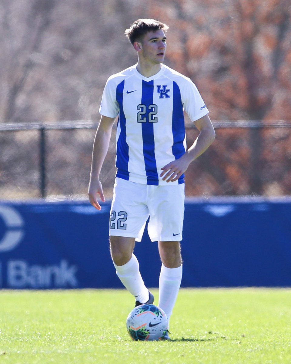 UKMensSoccer's tweet photo. Happy birthday to former Cincinnati transfer @BenWendell, who helped guide Kentucky to a Sweet 16 appearance during his first season in Lexington. 🥳🎂 https://t.co/pi3PR5qNDl