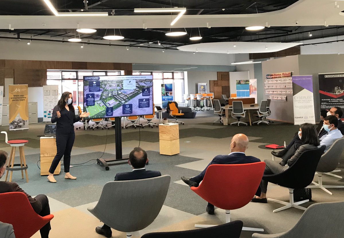 StartGateMA's tweet photo. #Abouttoday #Combooo!
Today we received H.E. Nadia FETTAH Minister of #Tourism, Air Transport, #CraftIndustry, and Social Economy. It was all about startups, innovation, and of course to discover #StartGate, the partner #programs, and exchange with some #resident #startups https://t.co/oCAOYh1PDV