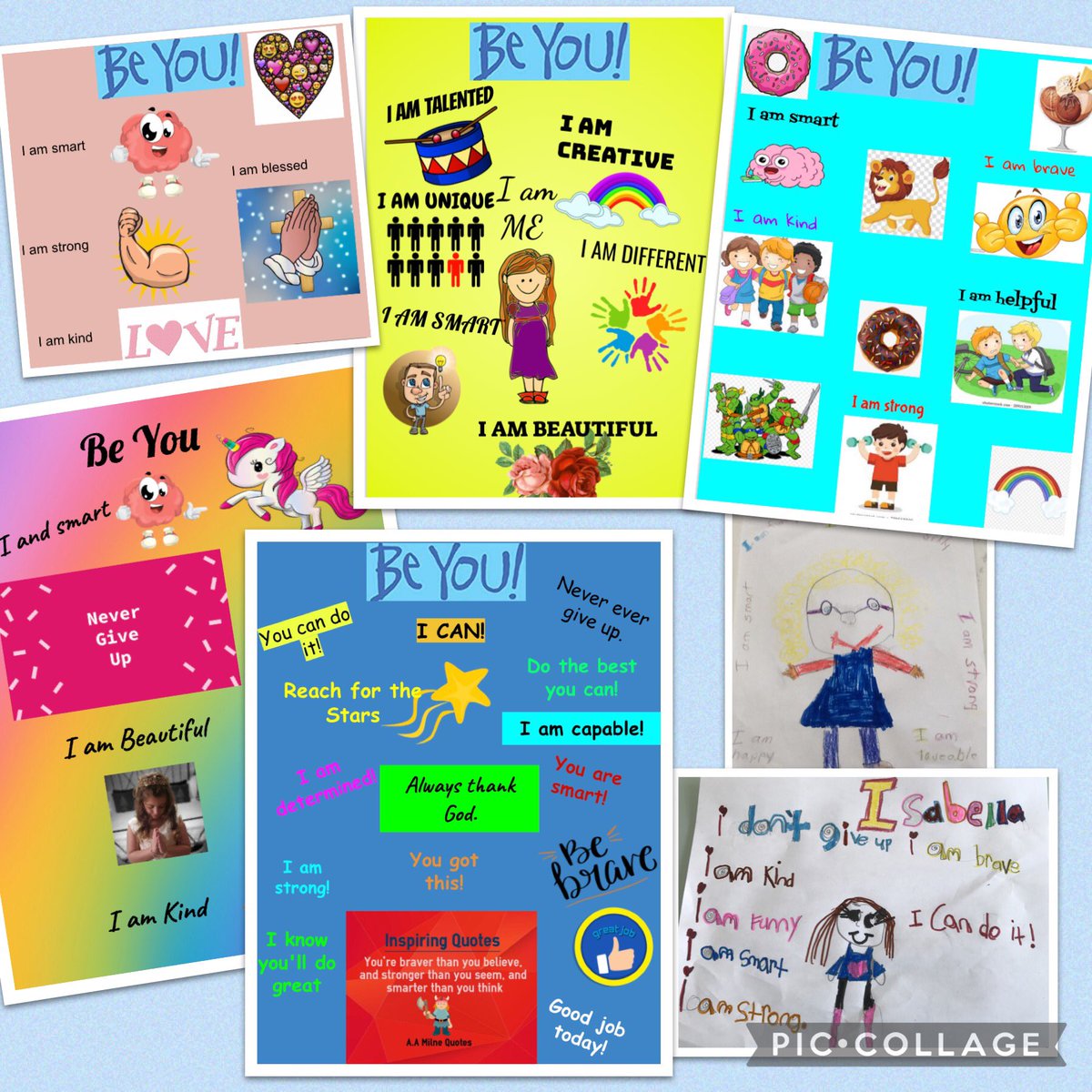 Mrs. Fabbro (@mrsfabbro) on Twitter photo May is Mental Health Awareness Month. To celebrate, the students <a href="/St_EVAN_Caledon/">St. Evan Catholic Elementary School</a> worked on a very special project. After listening to the story “Be You,” they created their own positive affirmations posters. I love all the powerful words they chose! ❤️ May is Mental Health Awareness Month. To celebrate, the students <a href="/St_EVAN_Caledon/">St. Evan Catholic Elementary School</a> worked on a very special project. After listening to the story “Be You,” they created their own positive affirmations posters. I love all the powerful words they chose! ❤️