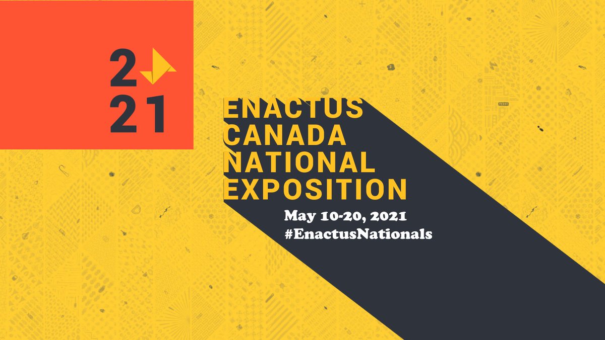 Good luck to all #EnactusNationals participants! Proud to play a role in shaping generations of #entrepreneurial #leaders who are passionate about advancing the economic, social and environmental health of Canada. <a href="/Enactus_Canada/">Enactus Canada</a>