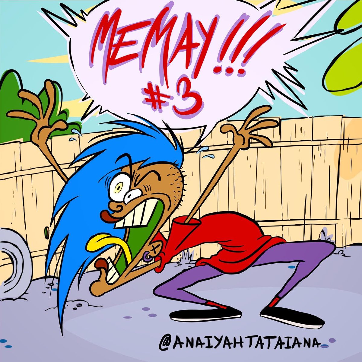 anaiyahtatiana's tweet photo. #memay 2. This time I made myself a Culdesac kid from #ededdneddy
.
.
.
#ededdneddyfanart #culdesac #cartoon #cartoonnetwork #cartoony #anaiyahtiana #selfportrait #dailydrawing #dailydrawingchallenge #90scartoons #2000s #fanart #cnfanart https://t.co/a57evJXD4c