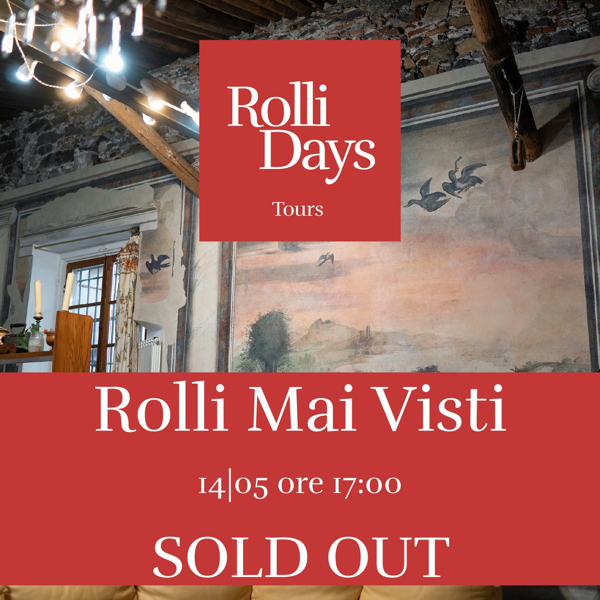 ExploraGenova's tweet photo. #RolliDaysTours
Siete ancora in tempo per acquistare il vostro tour:
https://t.co/I6EL0b7dCW
#Genovamorethanthis
#RolliDays
#ComuneDiGenovaMunicipality
#MuseidiGenova
#ExploraGenova
#ArmItaly
#MaddAlive
#visitgenoa
#comunedigenova
#genovaeventi
@GenovaEventi @ComunediGenova https://t.co/HmAWjcmJxV