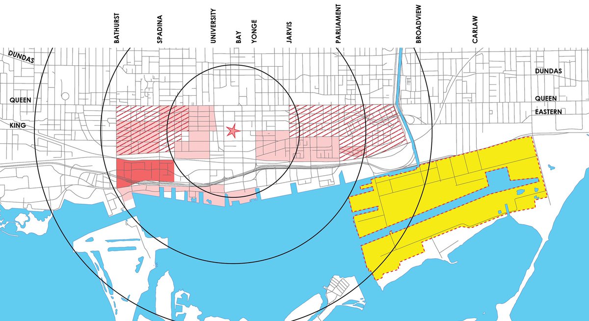 24. 2002: CityPlace west of Spadina was still a 9-hole golf course, and had broken ground east of Spadina.2005: First towers begin to rise west of Spadina.Today: CityPlace has recently opened new schools and community centre, and is still building out its last sites.