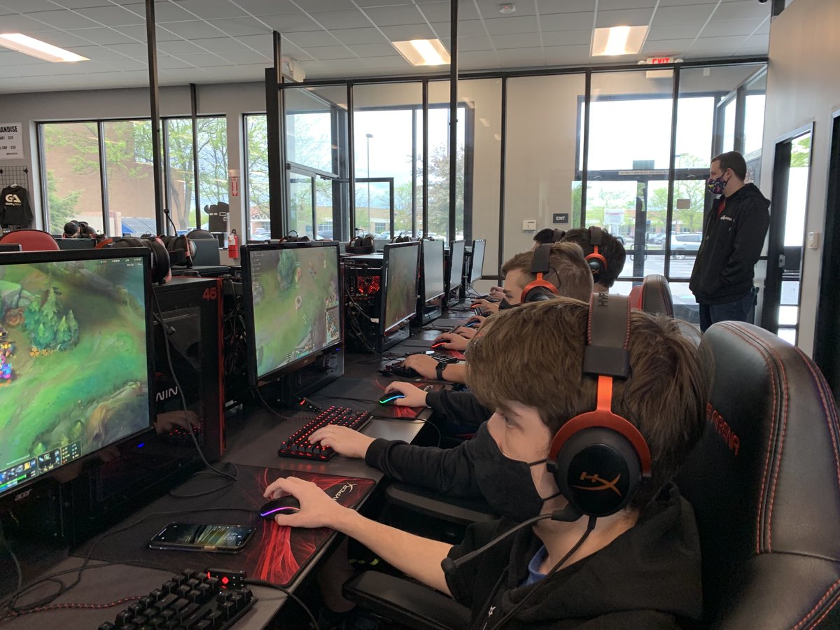 Hilliard Esports (@esportshilliard) on Twitter photo Photos from our practice last week. 🙌 First game of playoffs today at 4:00 pm! It will be casted and streamed by <a href="/ZipsEsports/">Akron Esports</a> . Stay tuned for the link, and glhf Cybercats! <a href="/HilliardSchools/">Hilliard Schools</a> #highschoolesports #leagueoflegends Photos from our practice last week. 🙌 First game of playoffs today at 4:00 pm! It will be casted and streamed by <a href="/ZipsEsports/">Akron Esports</a> . Stay tuned for the link, and glhf Cybercats! <a href="/HilliardSchools/">Hilliard Schools</a> #highschoolesports #leagueoflegends