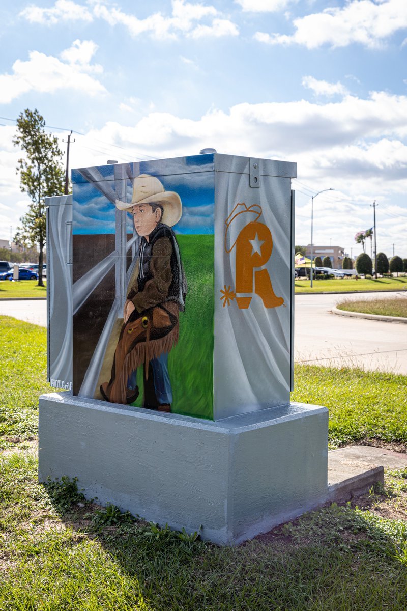 minimurals (@minimurals) on Twitter photo Cowboy UP! π€
Artist: Pilot One
Location: Fairmont @ Fairway Parkway, Houston, TX
Project by: <a href="/upartstudio1/">UP Art Studio | #CivicPrideThroughCivicArt</a>
Supported by: City of Pasadena <a href="/pasadenatxgov/">City of Pasadena TX #pasadenatxgov</a>
Year: 2020
Photos by: Alex Barber <a href="/visibleinlight/">Visible in Light</a>
#pasadena #rodeo #minimuralshou Cowboy UP! π€
Artist: Pilot One
Location: Fairmont @ Fairway Parkway, Houston, TX
Project by: <a href="/upartstudio1/">UP Art Studio | #CivicPrideThroughCivicArt</a>
Supported by: City of Pasadena <a href="/pasadenatxgov/">City of Pasadena TX #pasadenatxgov</a>
Year: 2020
Photos by: Alex Barber <a href="/visibleinlight/">Visible in Light</a>
#pasadena #rodeo #minimuralshou