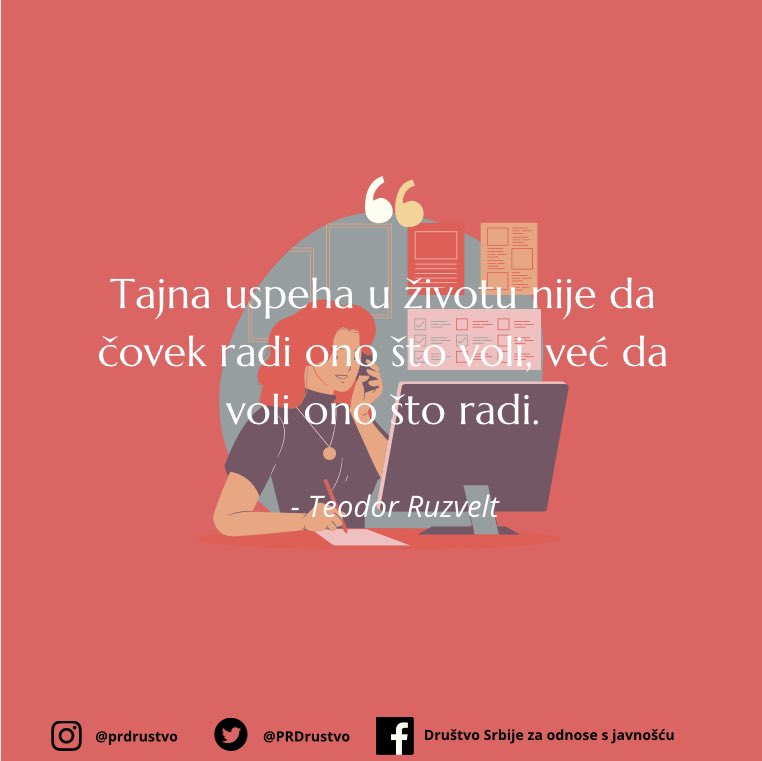 👉 Teodor Ruzvelt o uspehu.
•••••••••••••••••••••••••••••
#how2pr #komunikacija2021 #dsoj #pr