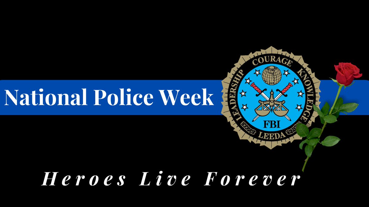 Today marks the first day of #NationalPoliceweek2021  

We are celebrating those who define selfless service.
We are remembering those who sacrificed their lives for the safety and protection of others.

#fbileeda #policeweek2021 #honor #heroes