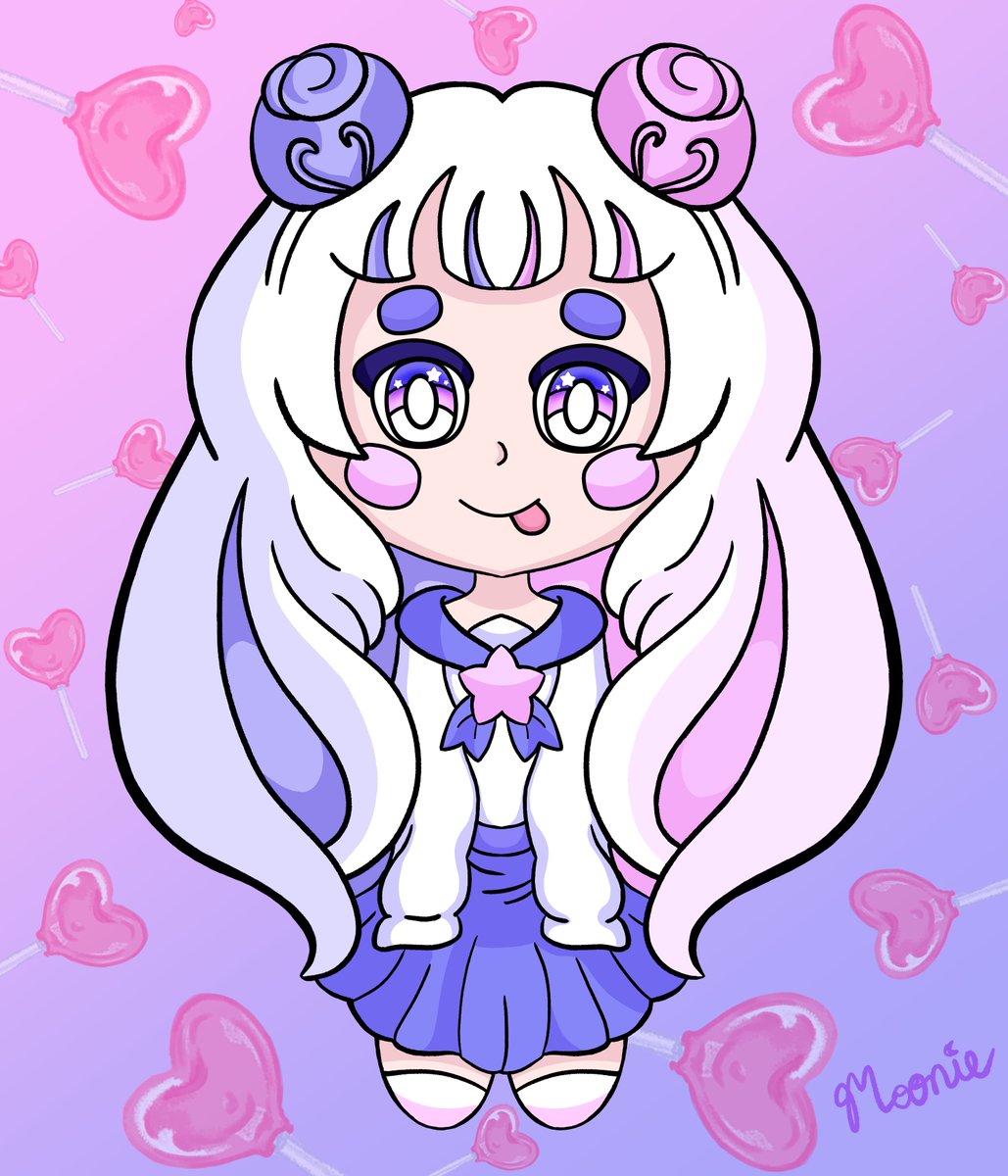 MagicalMoonieCo's tweet photo. My Entry for @DeviCatOutlet DTIYS of Candicat for her 6yrs of streaming on Twitch! #devicatDTIYS https://t.co/LFQbCEUGZ7