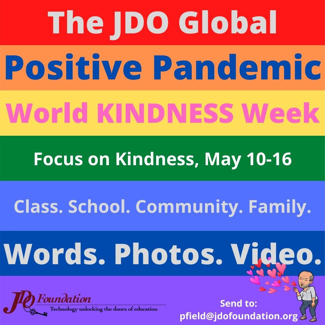 JDOFoundation's tweet image. Today is the day JDO Family! Let’s go out of our way to help spread the gift of Kindness! Help us celebrate World Kindness Week with your acts of kindness and sharing them with us! We can’t wait to see what you come up with. Let’s show the world what the JDO Family is all about!