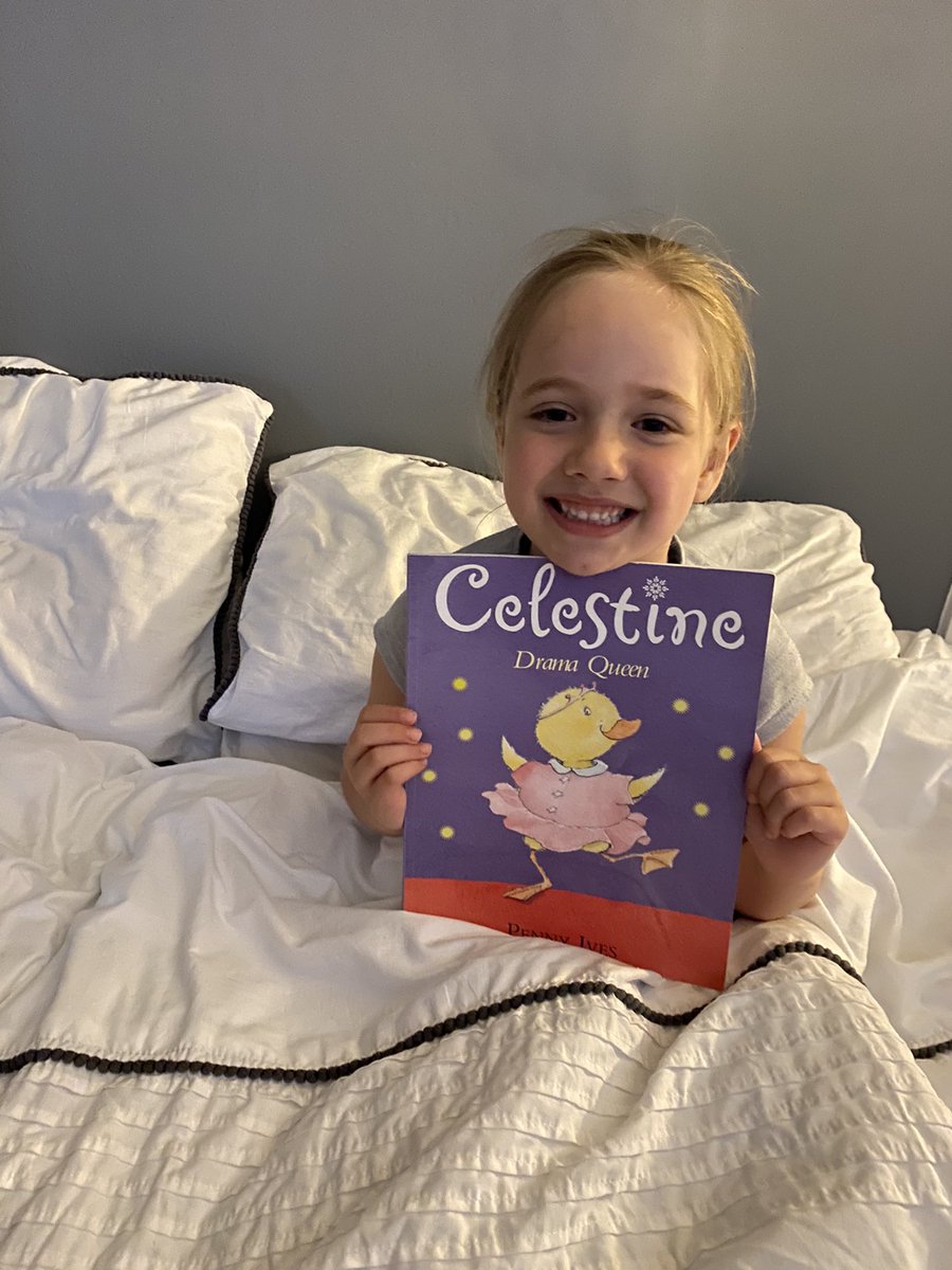 FrancescaKerr18's tweet photo. Robyn was so excited about the new duckling eggs that arrived in class today that she couldn’t wait to read her favourite duckling book for bed too ! 🐣 @MissNoble_GBS https://t.co/hoR6XRUl0o
