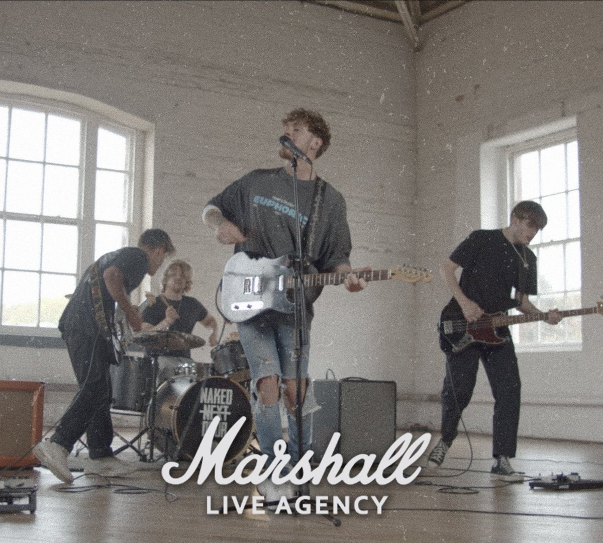 This is mental! We’re very happy to announce we’ve signed to @marshallamps_uk new live agency! Thank you for all the support so far, this is just the start. NND 🖤 x