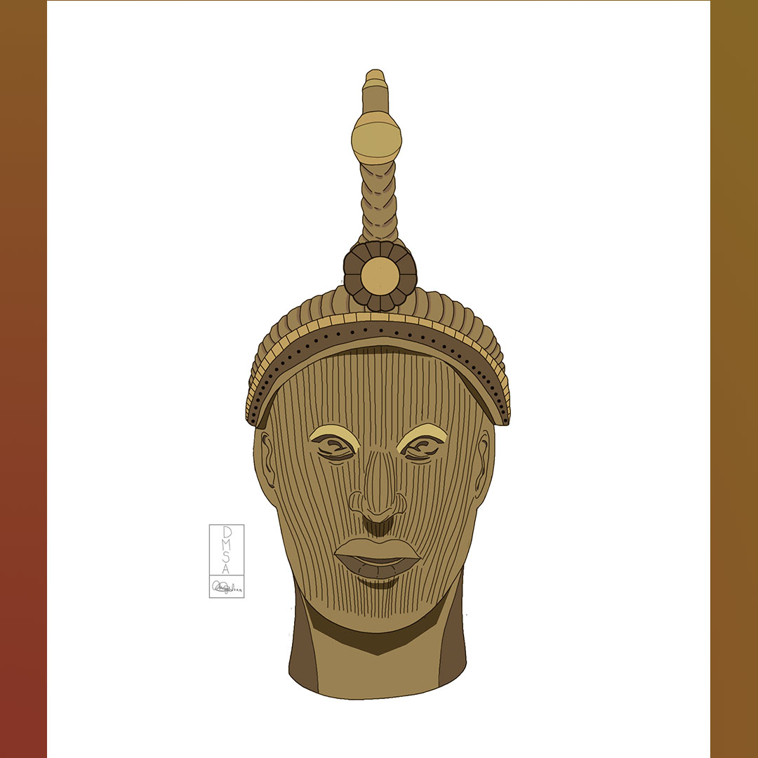 Dm3DRevStudeos's tweet photo. Orí Olókùn aka Oduduwa Head

Using a reference sample from the internet I recreated the Orí Olókùn a symbolic artefact aka the Oduduwa Head of the Yoruba tribe. 
#yorubamythos #africanmythos #westafricanmythology #waterdemigod #waterelemental #demigodwarrior https://t.co/K8Wwm33Rhn