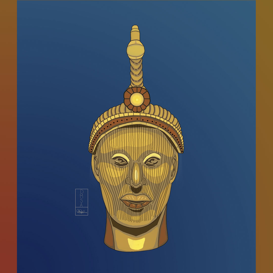 Dm3DRevStudeos's tweet photo. Orí Olókùn aka Oduduwa Head

Using a reference sample from the internet I recreated the Orí Olókùn a symbolic artefact aka the Oduduwa Head of the Yoruba tribe. 
#yorubamythos #africanmythos #westafricanmythology #waterdemigod #waterelemental #demigodwarrior https://t.co/K8Wwm33Rhn