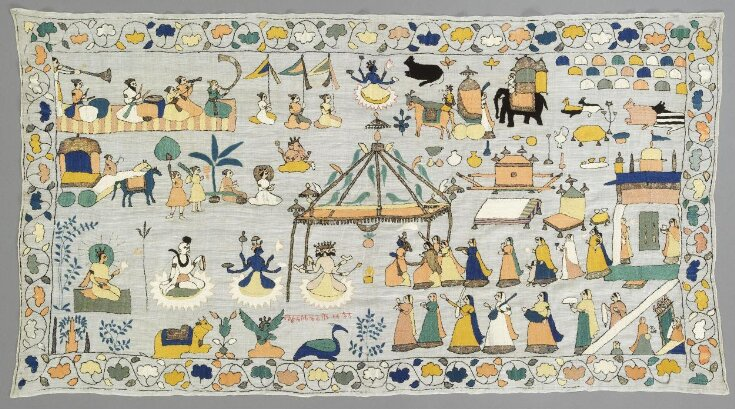 G Katyan Misra On Twitter Chamba Rumal embroidery 