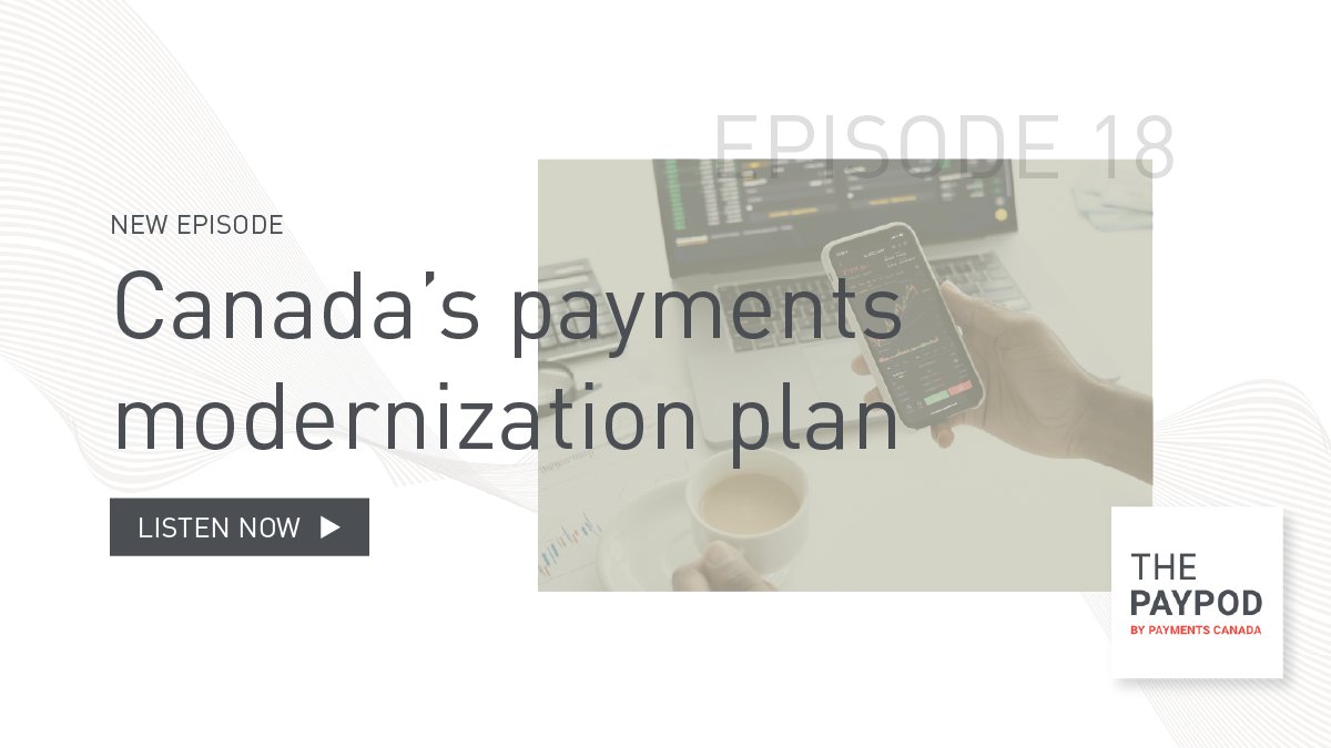 ficanex's tweet photo. Earlier this year, our President &amp; CEO, Andrew Obee, spoke with industry leaders about #Canada's payments modernization plan &amp; the future of payments. Listen in to @PaymentCanada's podcast, #ThePayPod to catch up on the discussion https://t.co/pOq3ifBOnd https://t.co/oTqLnnMESG