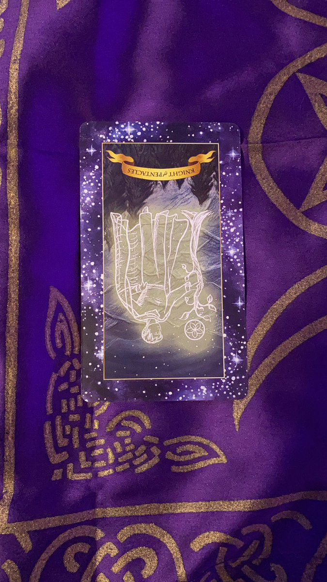 Cancer (sun, moon, rising, dominant): Idk why my deck is yelling so loud today but this card also popped out before I could finish my question!! I pulled the Knight of Pentacles Rx. This could be referring to you, Cancer, or possibly someone close to you, family member or close