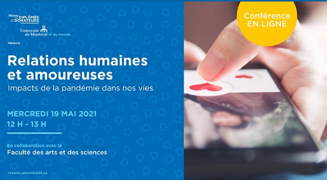 FRQSC's tweet photo. Quel impact a la #COVID19 sur les relations humaines &amp; amoureuses? Le 19 mai, ne manquez pas cette conférence virtuelle @UMontreal @FASNouvelles!
#communautéFRQ @CRIPCAS @Sara_PsyClin @ordrepsy @CRSH_SSHRC @DrSBergeron @QcCovid @fiusmm @FamilleQuebec 
https://t.co/tZRE5B6HY1 https://t.co/bzH8l5yX5I