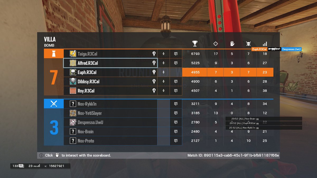 AoneEsports's tweet photo. A tidy win from the boys in @BanditsLeagueEU, now for the push for the top spot! Couldn't do it without the stunning performance from @r6_taiga https://t.co/NodTxytSZ3