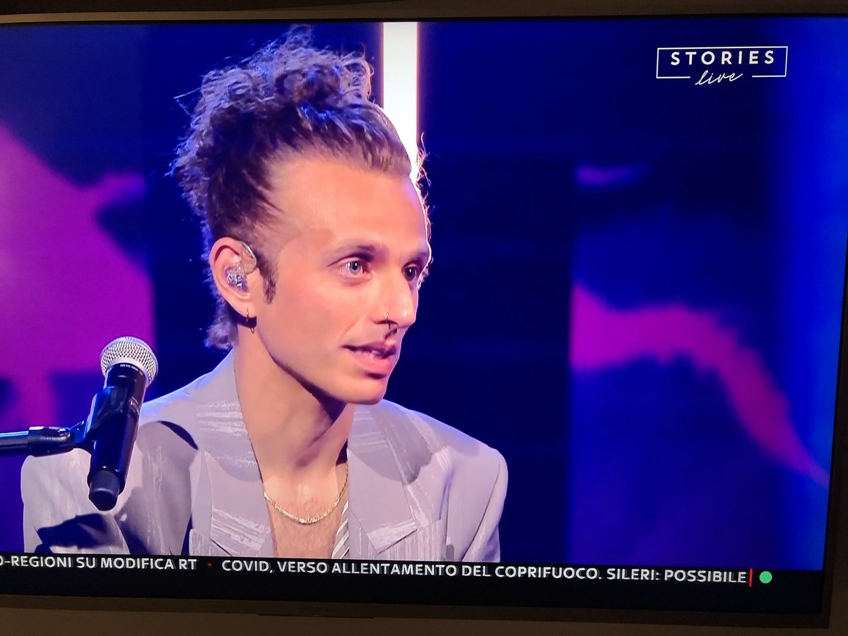 Che figata !!❤️@Ghemon #storieslive #SkyTg24 @SkyTG24