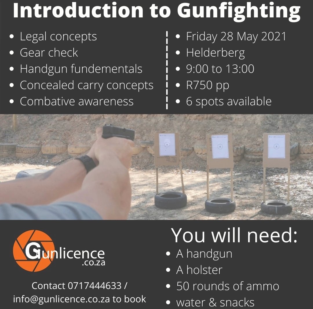 GUNLICENCE_SA's tweet photo. Join us for a fun and informative morning session. https://t.co/Iu19fQPZR4