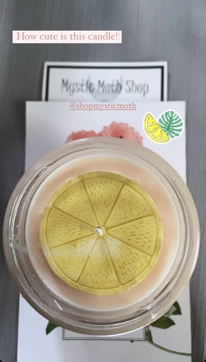 sierracatheryn's tweet photo. my first ever @MysticMothShop order finally came in 🥰🍋🍄 https://t.co/KSRxZ3bhIA