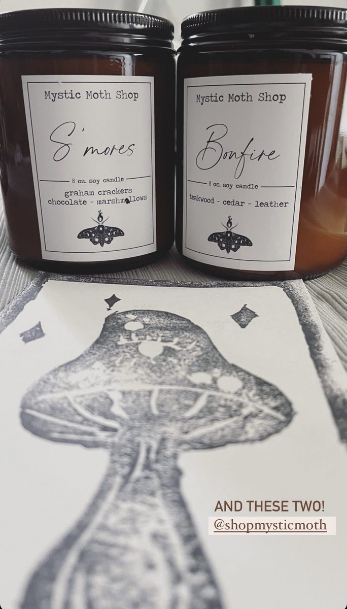 sierracatheryn's tweet photo. my first ever @MysticMothShop order finally came in 🥰🍋🍄 https://t.co/KSRxZ3bhIA