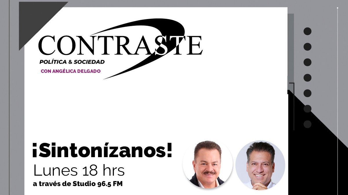 Contrastemx1's tweet photo. 🎙 ¡No te pierdas nuestro #LunesdeRadio! @AngDelgadoRadio tendrá como invitados a:

📌 @MarioVzqzR candidato del #PAN a diputado local por el distrito 16
📌 @Fermin_Ordonez candidato de #Morena a diputado local por el distrito 18 

¡Hoy a las 18:00 horas! por #Studio 96.5 FM 📻 https://t.co/8VVQk7ID0p