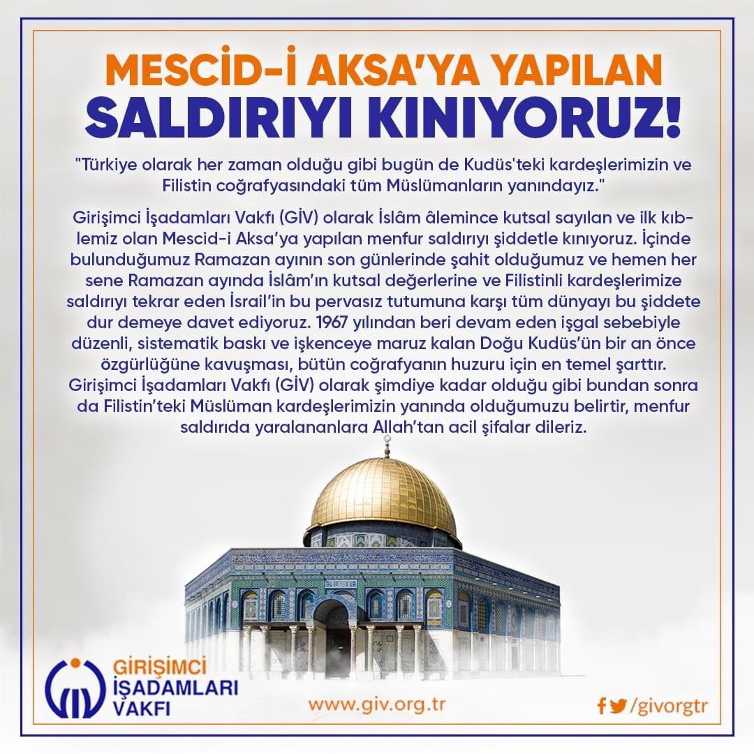 GivGebze's tweet photo. Mescid-i Aksaya Yapılan Saldırıyı KINIYORUZ.

@givorgtr 
@givkonya 
@tgbulusmasi 
@gencgiv 
@konyagencgiv 
@MescidiAksa https://t.co/1SG5kAPUka