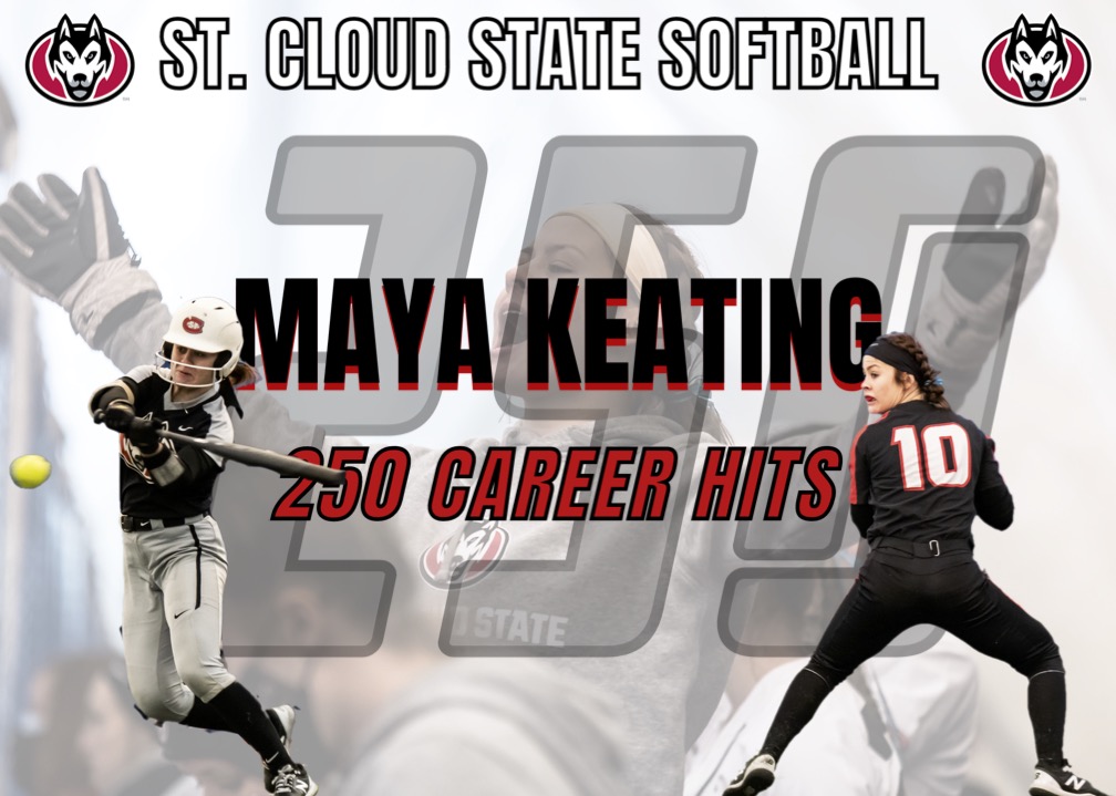 SCSUHUSKIES_SB's tweet photo. Congratulations to @brookebowlin23 for setting a new St. Cloud State record of 103 Career Stolen Bases! 

Congratulations to @KeatingMaya on her 250 career hit! 

Way to go Huskies! 🐾💪👏👏👏

#Team52 
#RecordBreakers https://t.co/yfLsZQAVGg