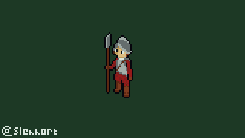 slenhort's tweet photo. An Conquistador on guard duty!
after the #pdtactics collab I've been interested in delving deeper into isometric pixelart, so will drop some more of these.
#pixelart https://t.co/ny5w9s20xE
