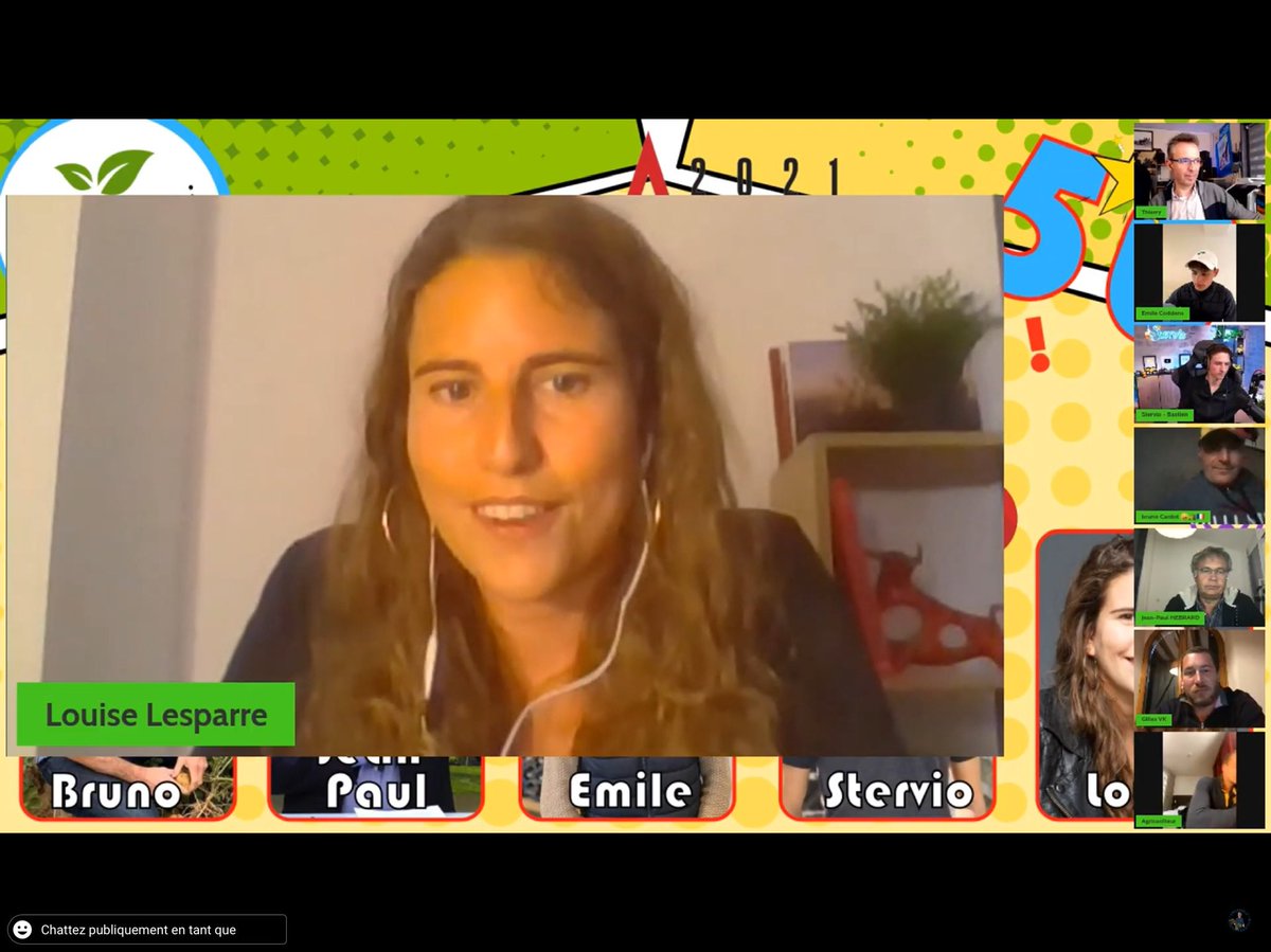 Philoulyon's tweet photo. Un épisode All Stars du RDVagri de @agriculteuraujo très interessant ce soir. On retrouve de beaux défenseurs de notre #agriculture, @LouiseLspr La Clé des champs, J-Paul Hebrard @Power_Boost @TontonsFarmers et notre @Fragritwittos de choc @BruCardot. Et des découvertes ! #FrAgTw https://t.co/oherhIrAfW