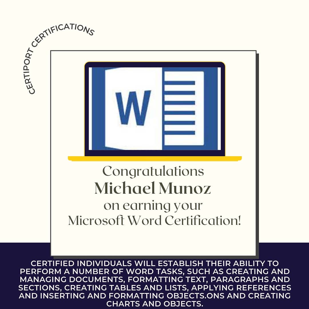 LeydenBusEd's tweet photo. Ending the year with some MOS Certifications. Great work!
#leydenpride #leydenbusiness #leydenbused #moscertification https://t.co/IHyYOh5YmL
