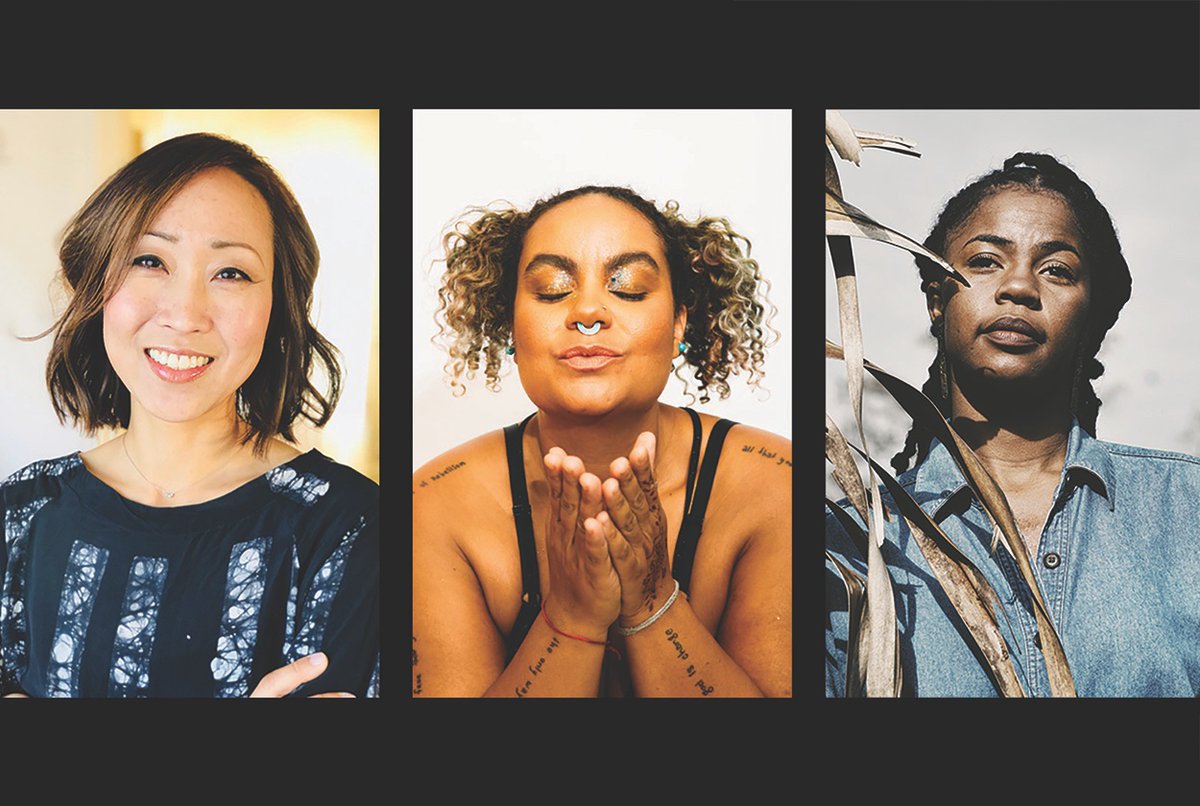 Tomorrow, Tue, May 11 at 4pm PDT: #VisualizingAbolition: Futures with #SoraHan, #adriennemariebrown, and #SavannahShange. 
Register: ucsc.zoom.us/webinar/regist…