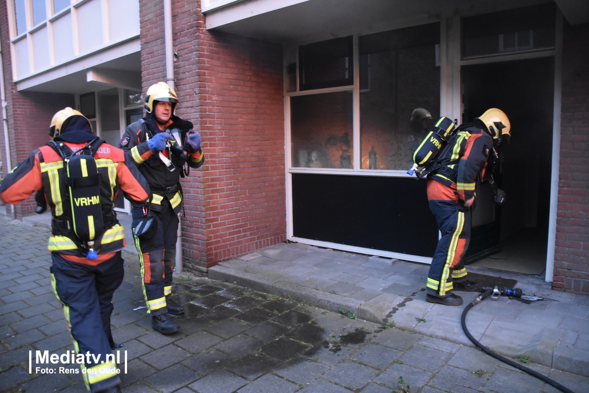 Melding ambulance Hamwijck Boskoop inzake keukenbrand