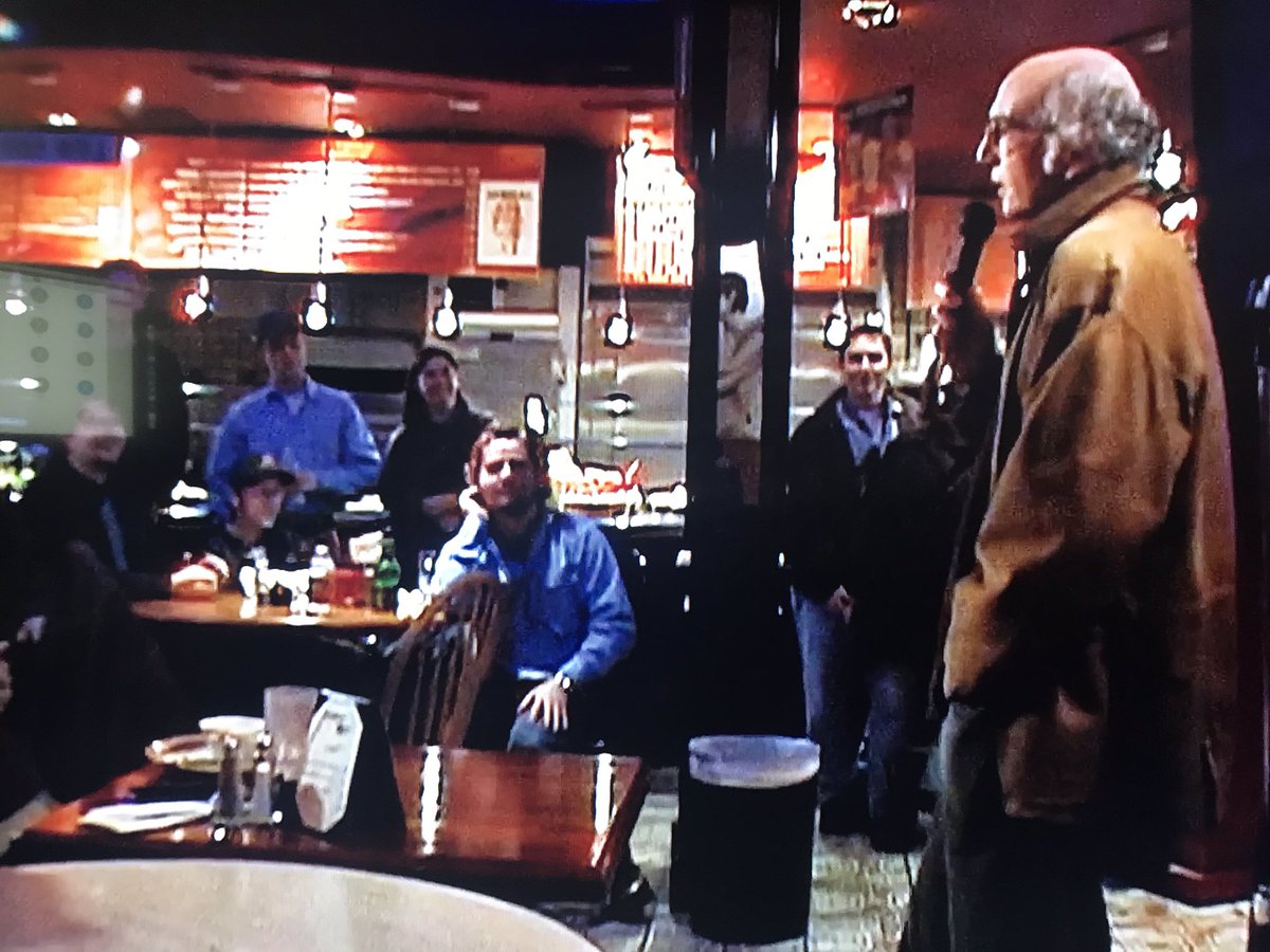 mishasyeed's tweet photo. @galifianakisz I know you don't use this very much, but I think this extremely timely and important question will be what brings you back: is this you in the Gypsy Cafe scene in the original Curb Your Enthusiasm special? https://t.co/zRaGRBwKIh