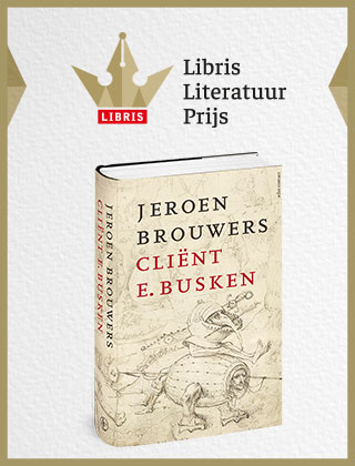 'Cliënt E. Busken' van Jeroen Brouwers wint de #librisliteratuurprijs 2021! ‘Een unieke roman die je opslokt en meesleept, die je naar adem happend rond doet tollen en hijgend stil doet staan.’ Aldus de jury. libris.nl/fictie/libris-… @AtlasContact