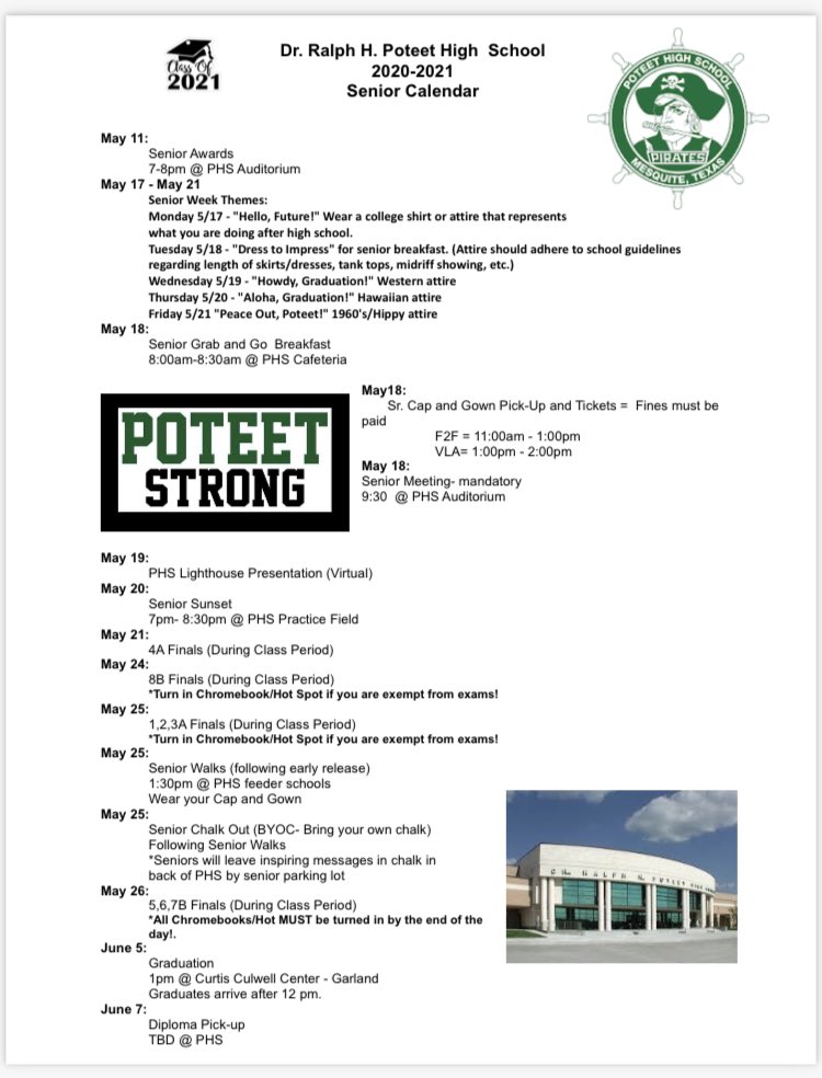 Dr. Ralph H. Poteet High School tweet media