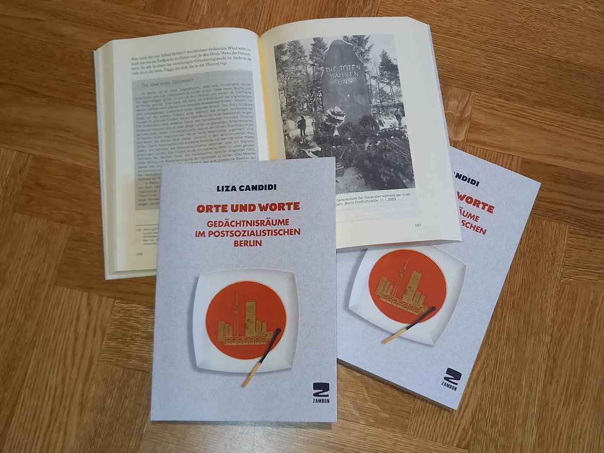 lizacandidi's tweet photo. The German updated edition of my book about #Berlin, politics of #memory, #postsocialism, #urbanchanges has been released!
«Orte und Worte. Gedächtnisräume im postsozialistischen Berlin» with a preface by #WolfgangKaschuba
#Berlin #DDR #GDR #socialism #EastGermany #anthropology https://t.co/6dz7ZXZRgT