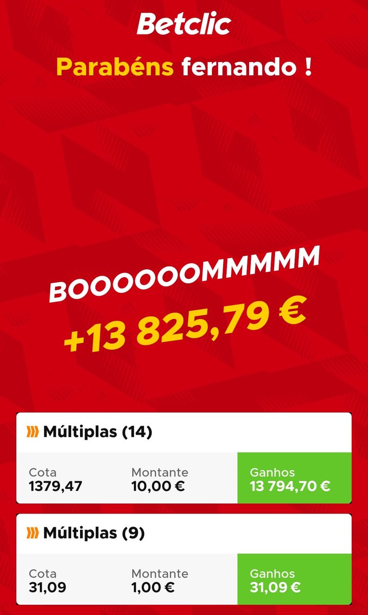 Interfaccia Betclic su dispositivo mobile