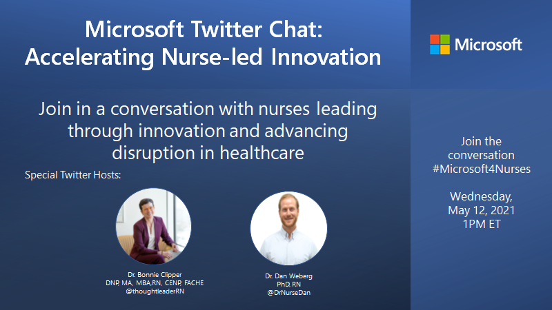 Amy572's tweet photo. Microsoft is Celebrating National Nurses' Month! #NursesInnovate https://t.co/otnSIMXSvu