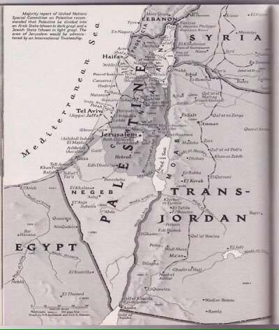 In 1947 it was called Palestine.
It was only in1948 it was changed to Israel - Now Israel is trying to get rid of Palestine and the Palestinians altogether. Call it what it is: colonialism and ethnic cleansing.
#SaveSheikhJarrah #SavePalestine