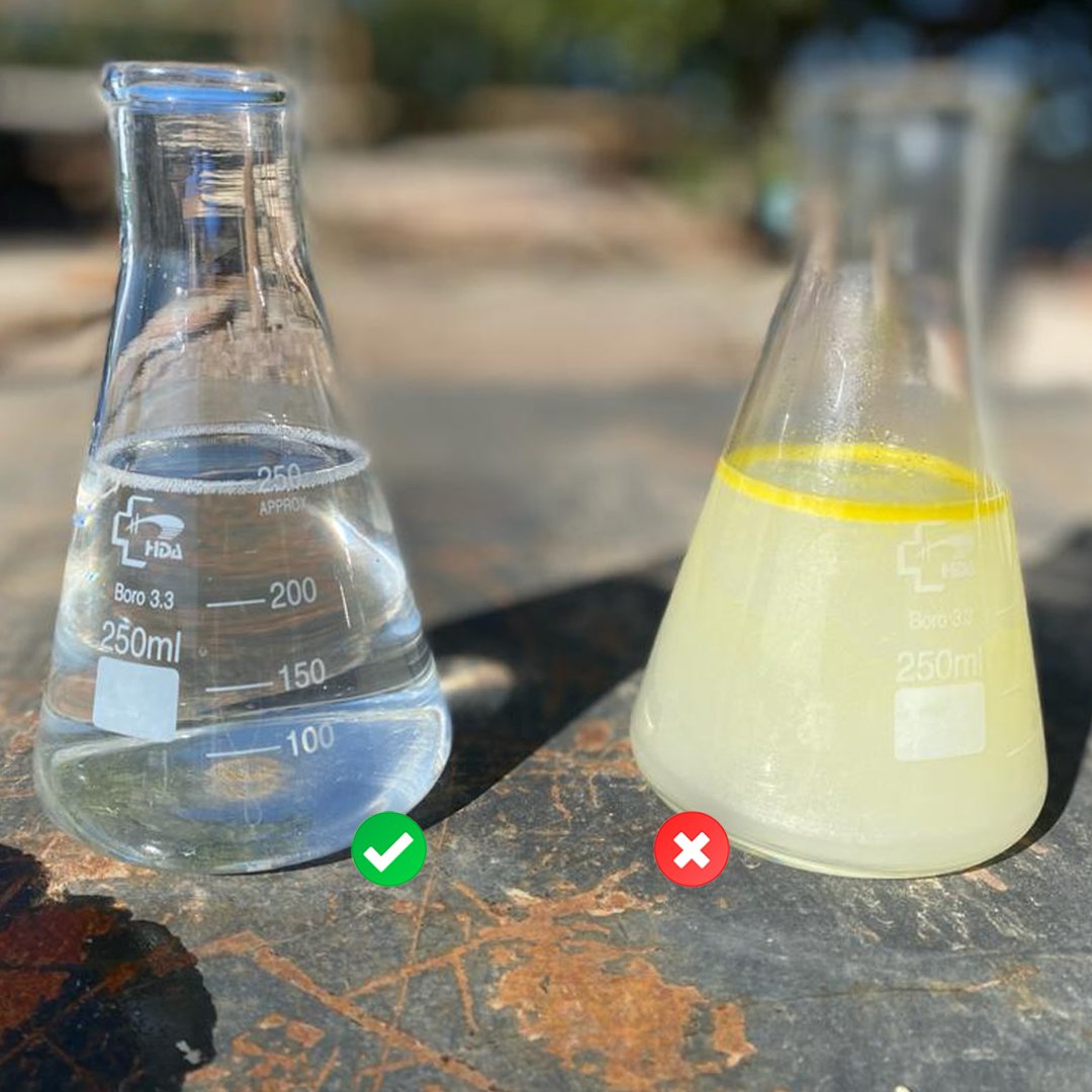 AlltecBIO's tweet photo. Qué tan grande es la diferencia entre nuestro #coadyuvante de última generación #A35T y un Aceite Vegetal? ASÍ DE GRANDE!!!! como lo ves en las imágenes.
Compatibilidad de mezclas en aplicación de #fertilizantes 🧪 #A35TBIO es un #Tensioactivo #Siliconado NO IÓNICO. https://t.co/8XIfvgrQz2