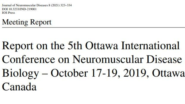 Journal of Neuromuscular Diseases (@journal_nd) on Twitter photo 🎉A look back over one of the last in-person neuromuscular meetings our community could attend - we are all looking forward to when we can meet up again!
Read the meeting report here: bit.ly/3ezTjlZ
<a href="/OttawaHospital/">The Ottawa Hospital</a> <a href="/uOttawa/">Université d'Ottawa | University of Ottawa</a> <a href="/CHEO/">CHEO Ottawa</a> <a href="/RobinJParks/">Robin Parks</a> <a href="/KotharyLab/">Rashmi</a> 🎉A look back over one of the last in-person neuromuscular meetings our community could attend - we are all looking forward to when we can meet up again!
Read the meeting report here: bit.ly/3ezTjlZ
<a href="/OttawaHospital/">The Ottawa Hospital</a> <a href="/uOttawa/">Université d'Ottawa | University of Ottawa</a> <a href="/CHEO/">CHEO Ottawa</a> <a href="/RobinJParks/">Robin Parks</a> <a href="/KotharyLab/">Rashmi</a>