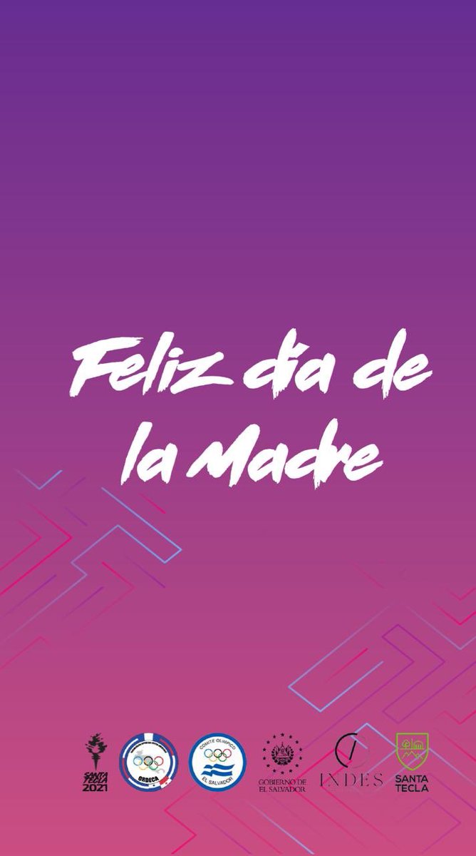 Feliz día de la Madre a todas las madres que se sacrifican porque sus hijos e hijas puedan entrenar🏋🏼‍♀️ 🏊🏻‍♂️🏃🏻‍♀️⚽️🏀🎾🏐en sus disciplinas y a todas las madres atletas que son un ejemplo para el país