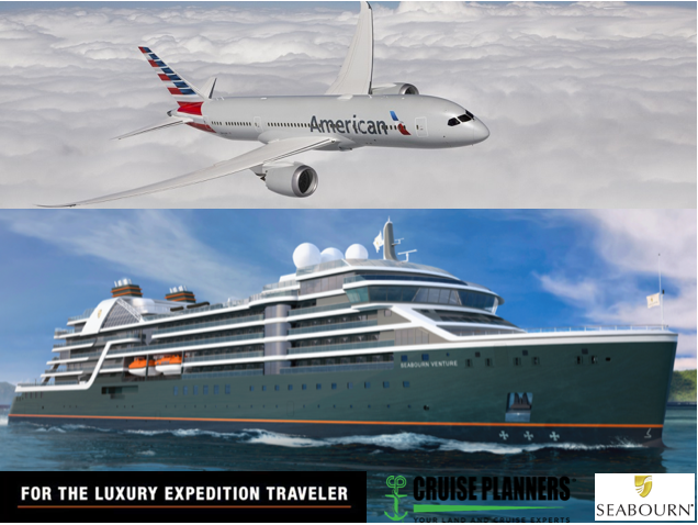 amittra's tweet photo. Set sail this year in luxury with Seabourn &amp; receive up to $1000 in bonuses. American Airlines can help you get to your port with service to major cities globally. Call today to book your Seabourn voyage!! 888-472-7847
#SeabournandAmericanAirlinesPromotion #Entry #VacationAvenue https://t.co/iNFkXYmKnK